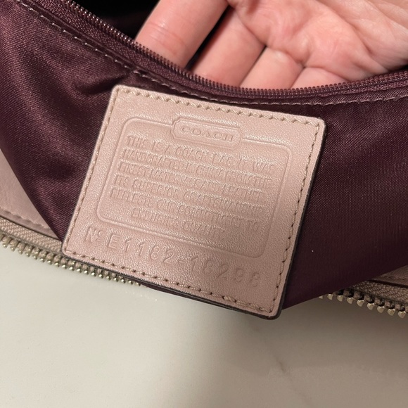 Blush Coach Kristin Leather Zip Purse - Picture 10 of 12